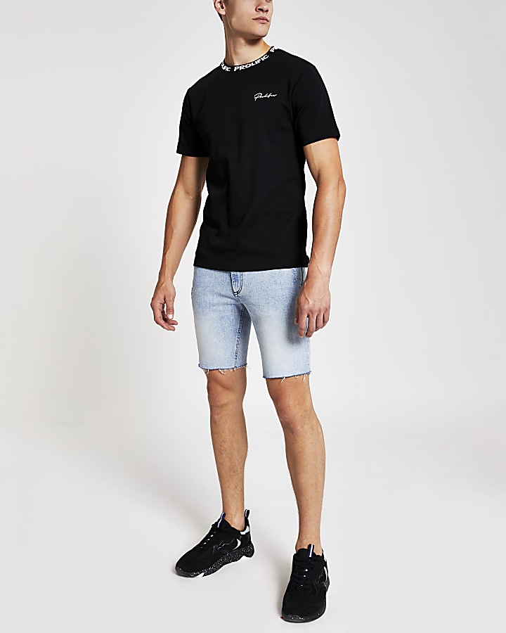 Prolific black slim fit T-shirt