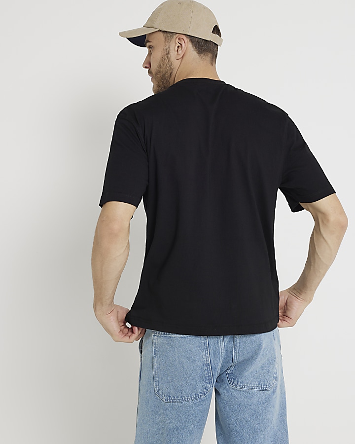 3PK black regular fit t-shirt