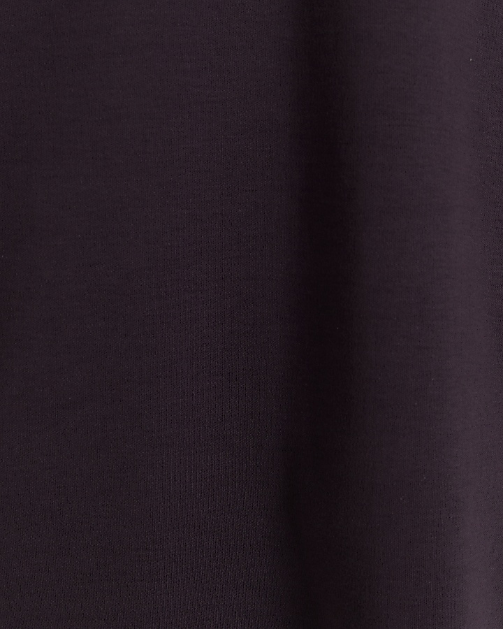 Purple slim fit RI studio t-shirt