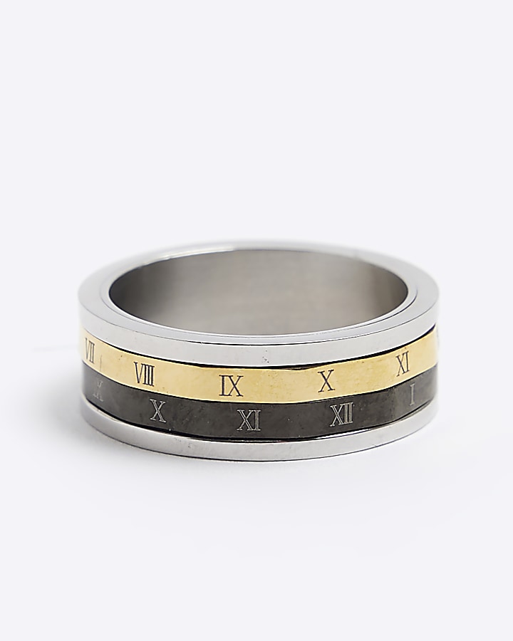 Metal multi steel numeral ring