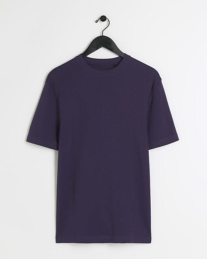 Purple RI Studio slim fit t-shirt
