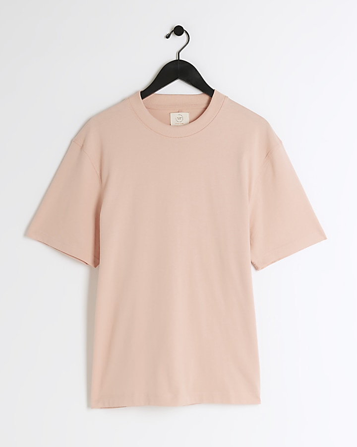 Pink RI studio regular fit t-shirt
