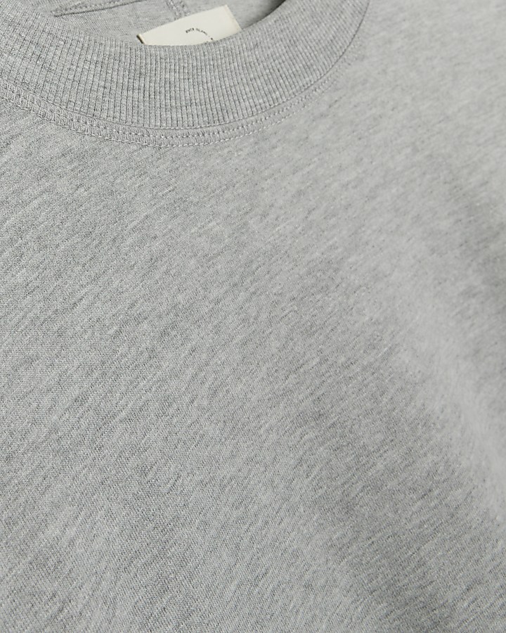 Grey regular fit RI Studio t-shirt | River Island