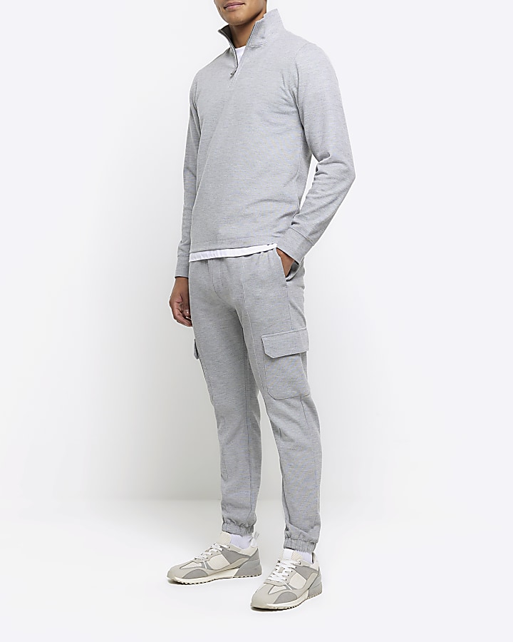 River island store grey joggers