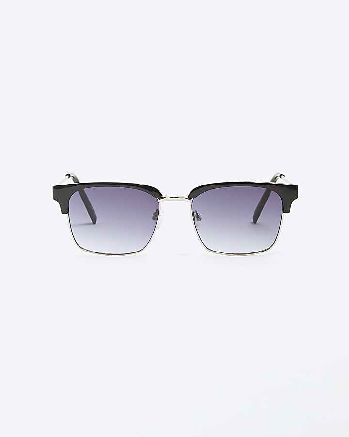 Black Tinted Lenses Square Sunglasses