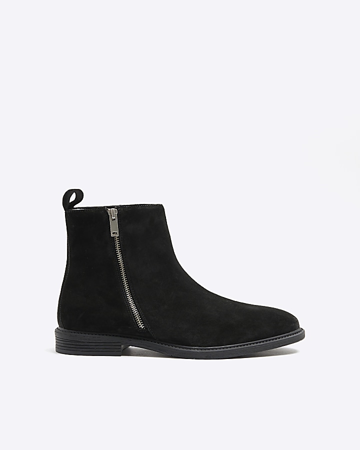 River island suede on sale boots