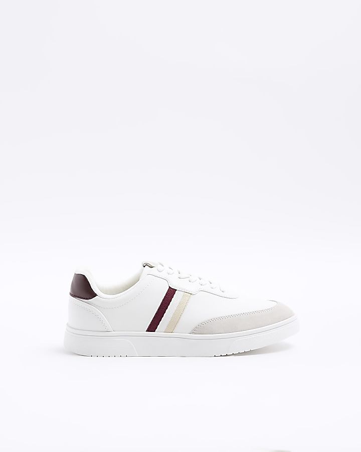 River island store white trainers