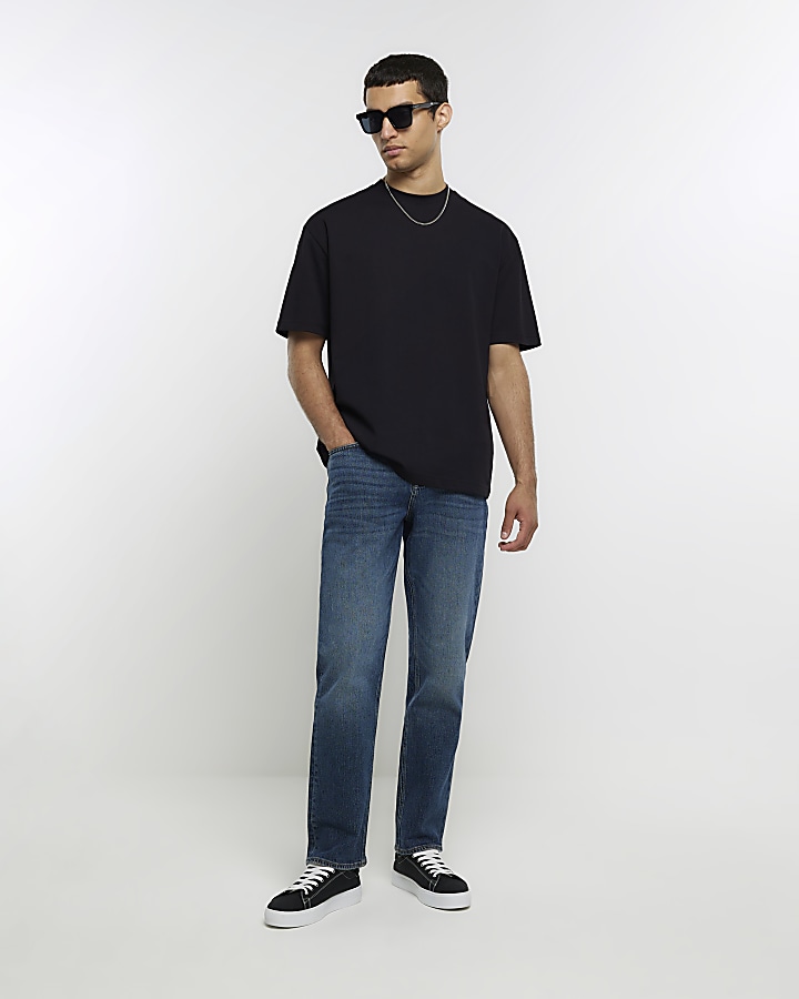 River island straight store jeans