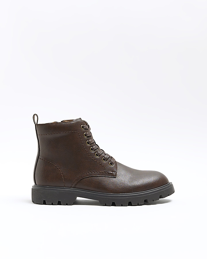 Faux leather chukka on sale boots