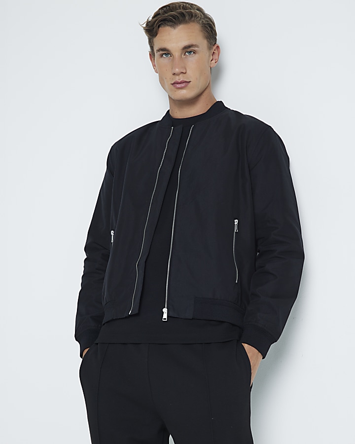 Long black clearance bomber