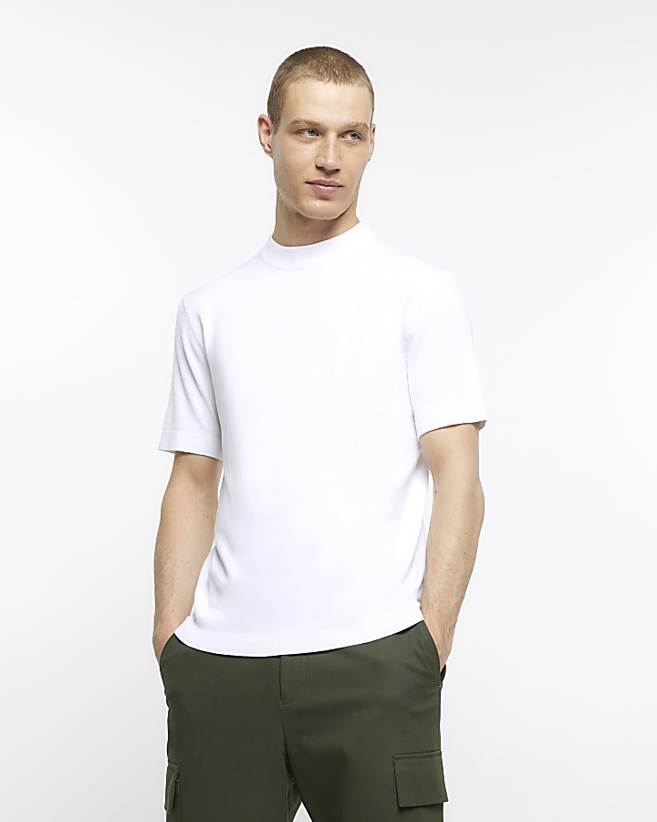 White slim fit t-shirt