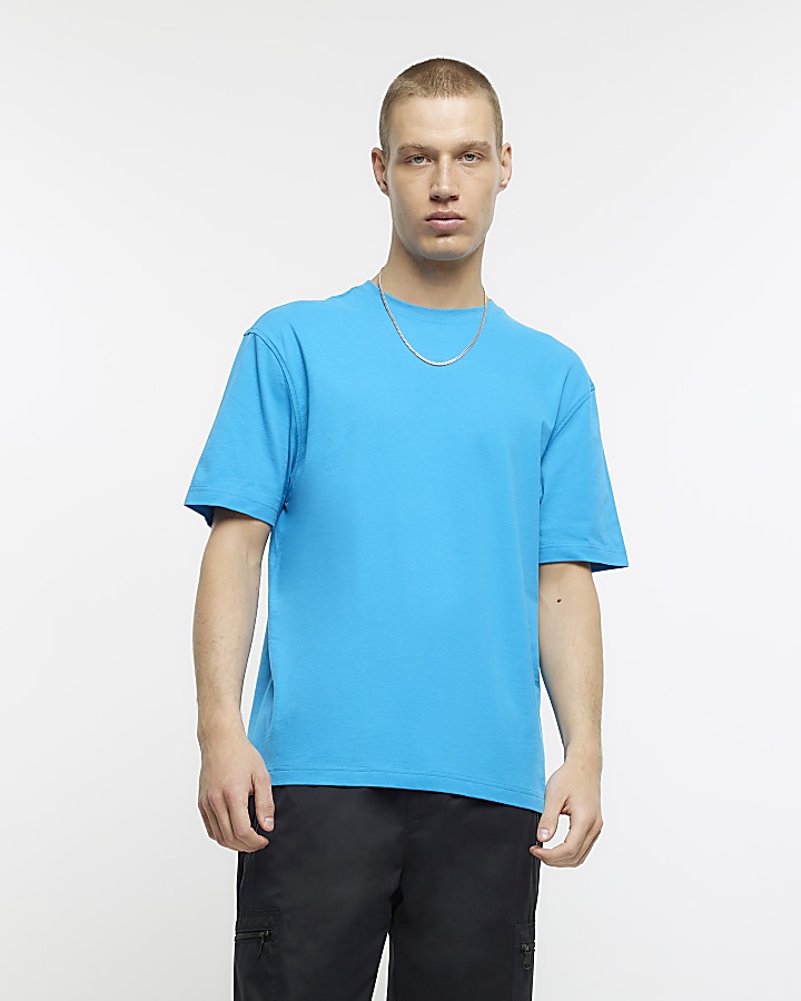 Aqua regular fit t-shirt | River Island