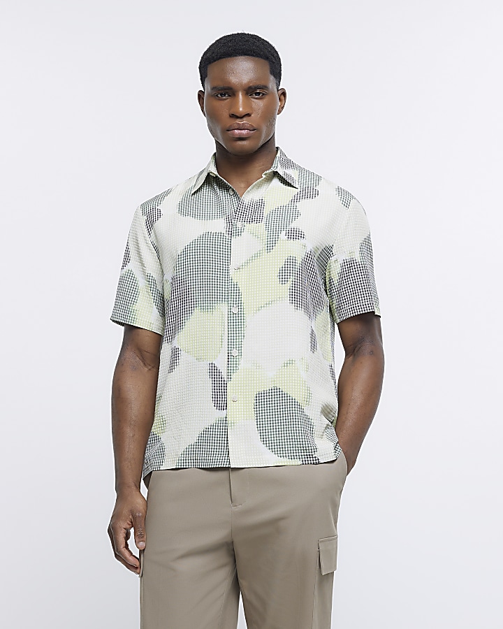 River island store short sleeve shirt