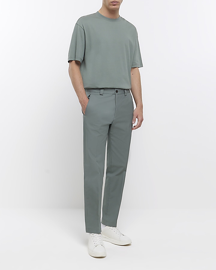 Tapered cheap smart pants