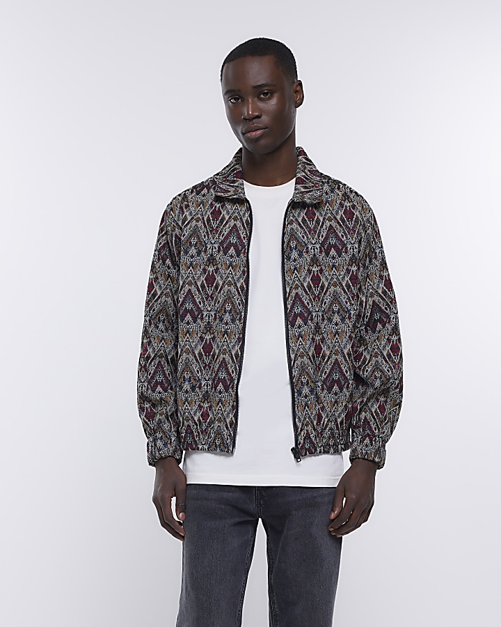 Mens shop aztec jacket