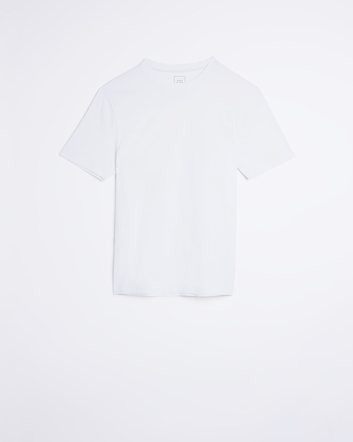 White regular fit t-shirt