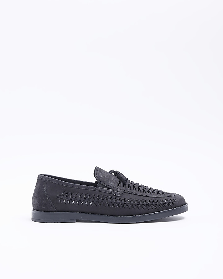 Woven tassel loafers on sale mens