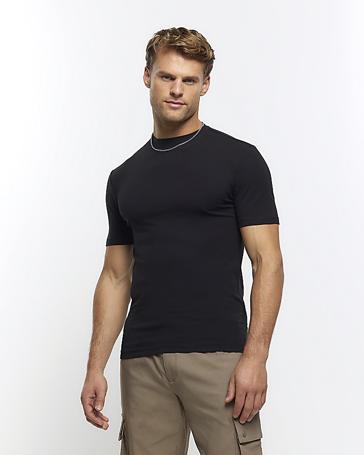 Muscle hotsell fit shirts