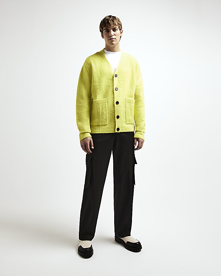 River island hot sale yellow cardigan