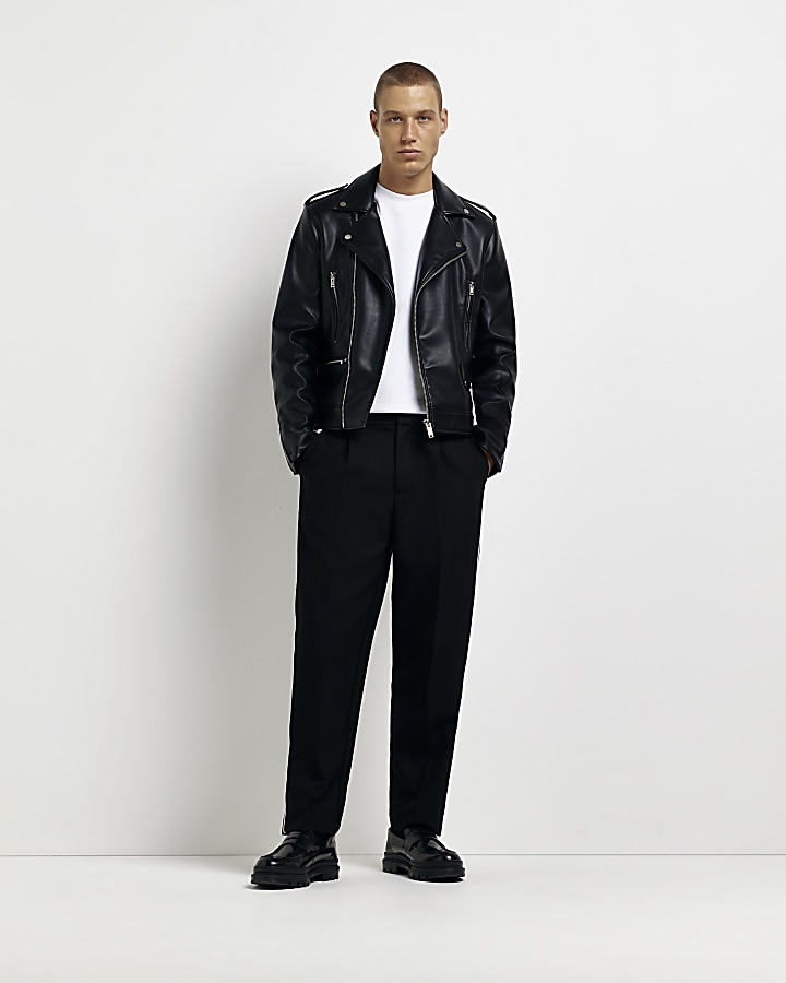 River island cheap mens biker jacket