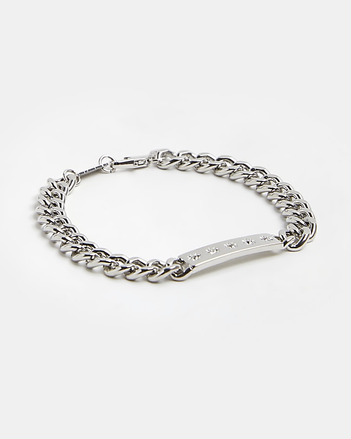 Silver colour chain Bracelet