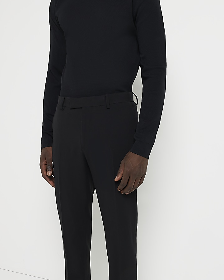Black Super Skinny fit suit trousers