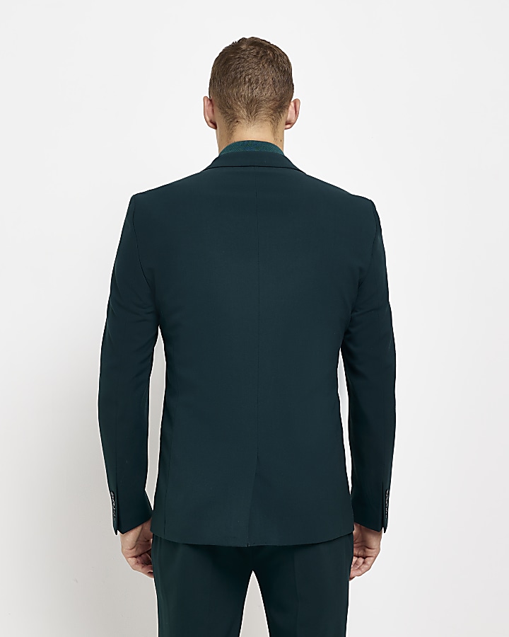 Green Super Skinny fit Suit jacket