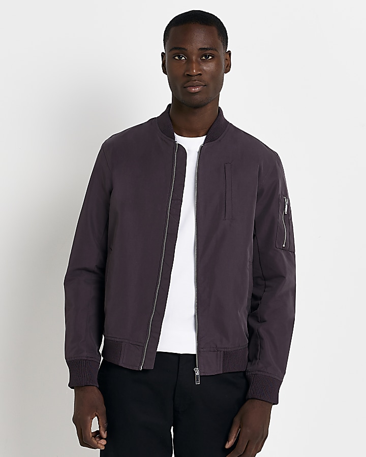 River island store mens bomber jacket