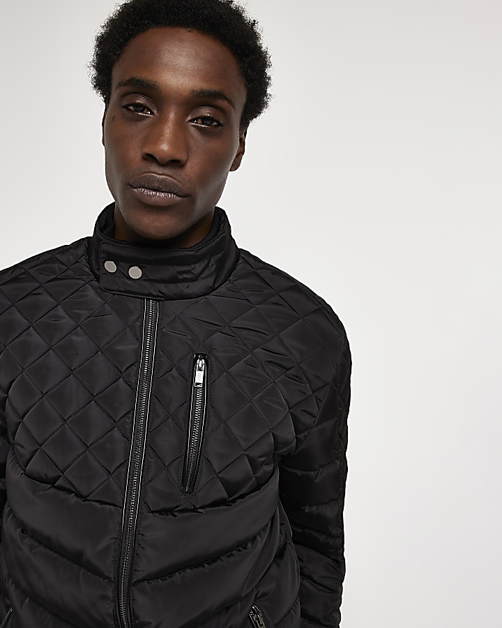 Black Quilted liner jacket