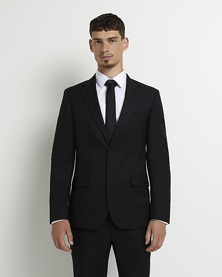 Mens skinny suit clearance jacket