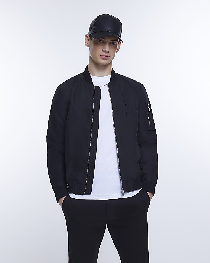 Bomber jacket 2025 with zip pockets