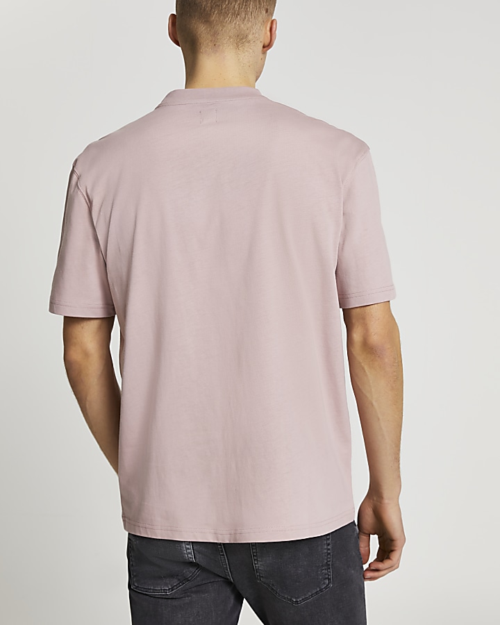 Pink RVR pocket t-shirt