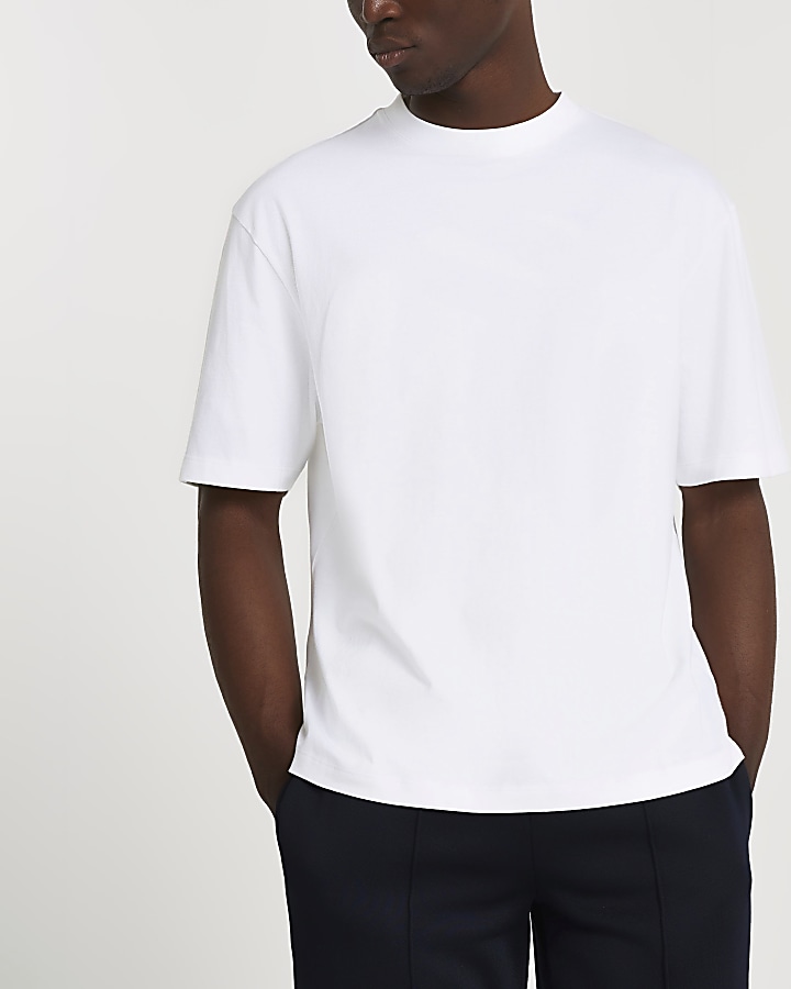 White multipack oversized fit t-shirts