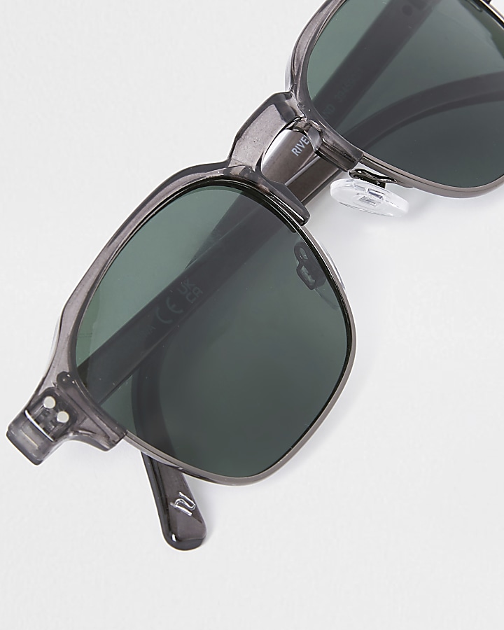 Grey tinted slim sunglasses