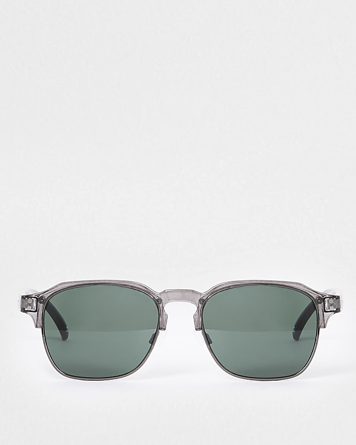 Grey tinted slim sunglasses