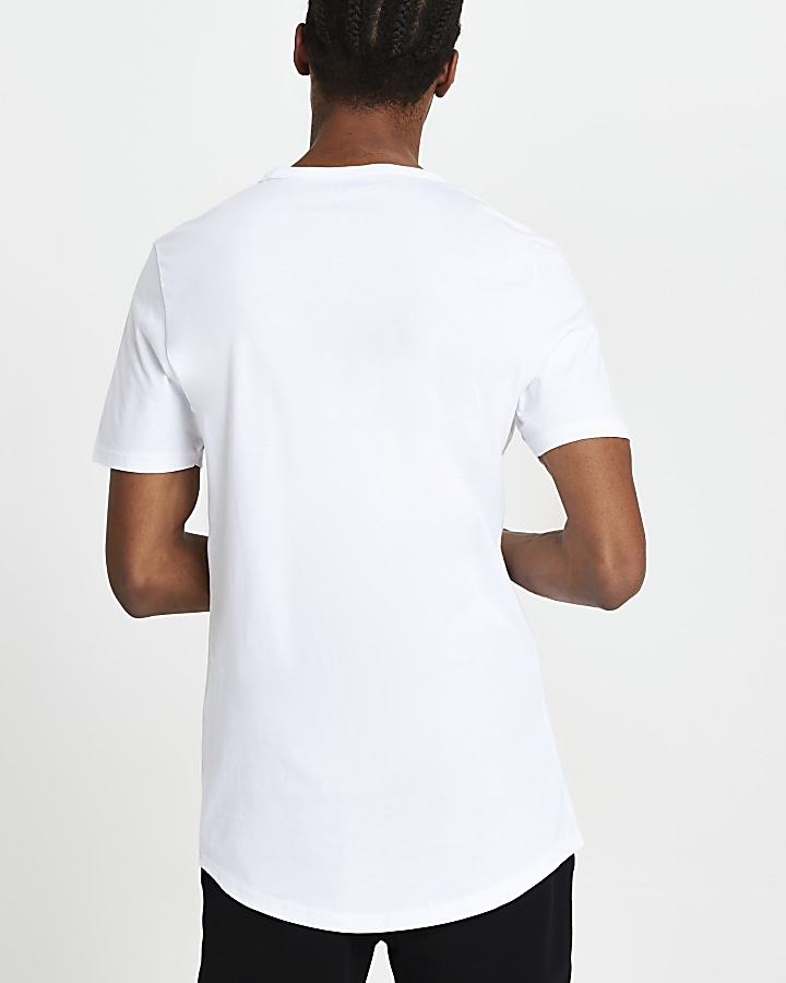 White multipack regular t-shirts