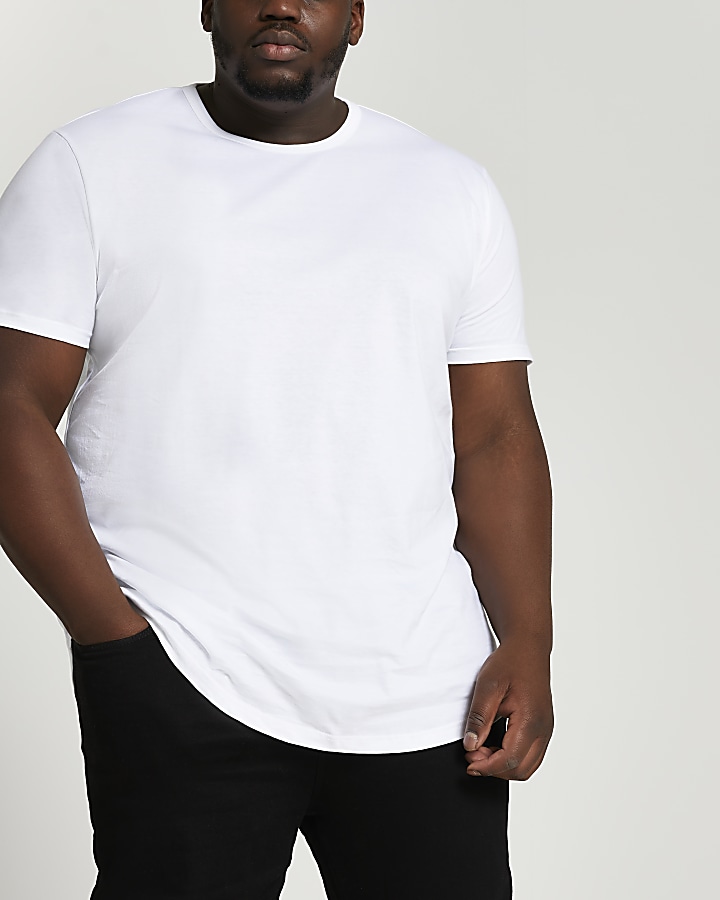 big white t shirt