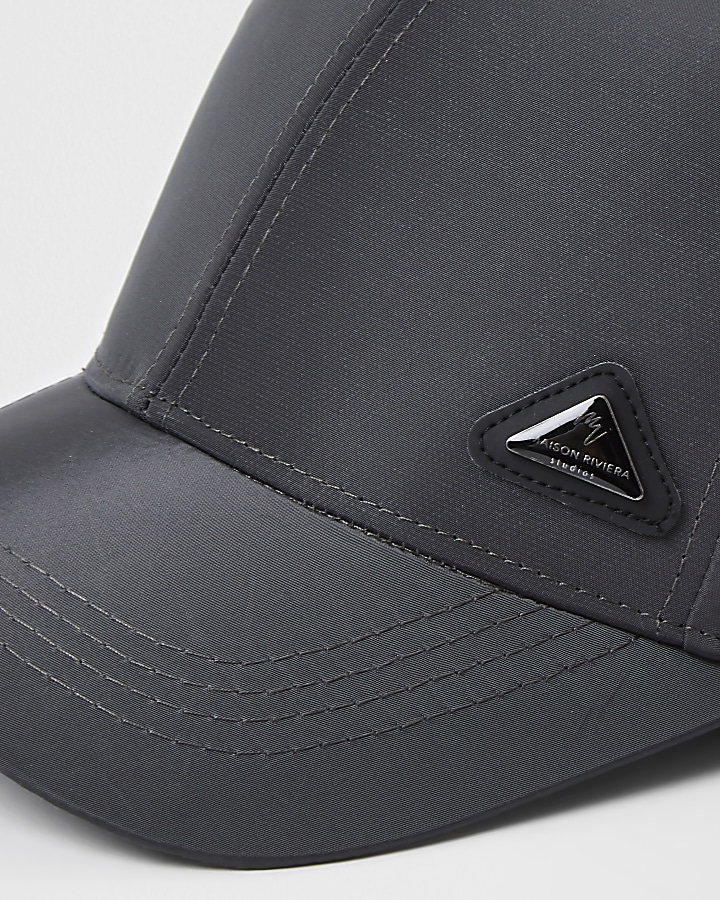 Grey RI branded nylon cap