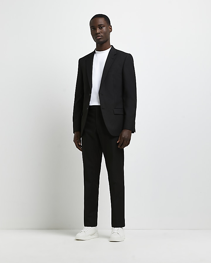 White trouser store suit river island