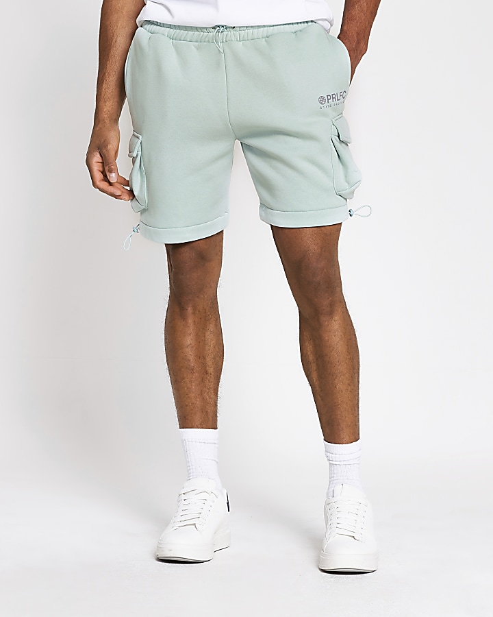 Prolific mint green slim shorts