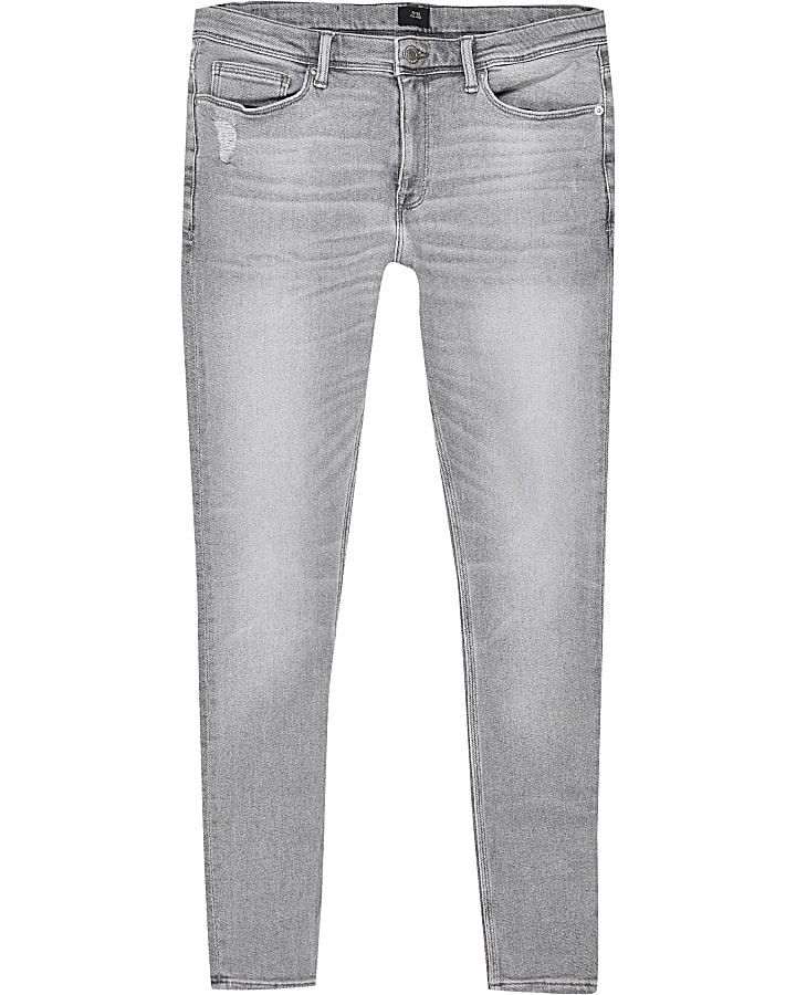 Grey Ollie super skinny spray on jeans