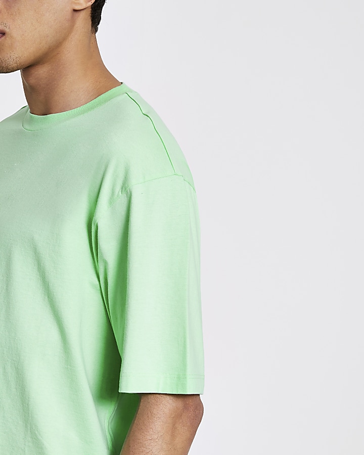 Light green oversized fit T-shirt