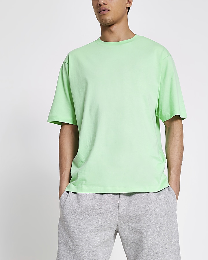 Light green oversized fit T-shirt