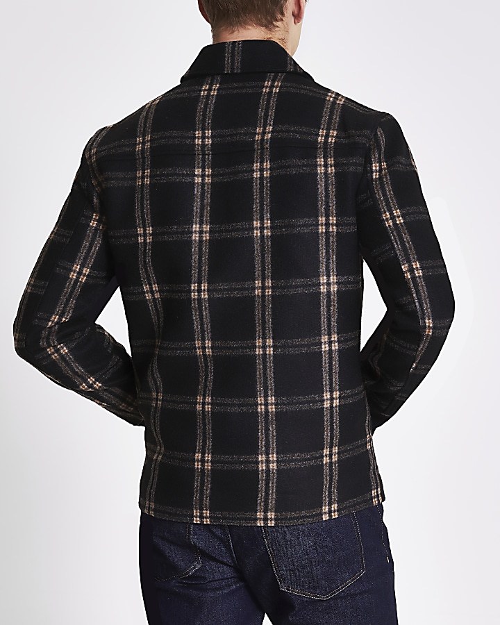 Only and Sons grey check jacket