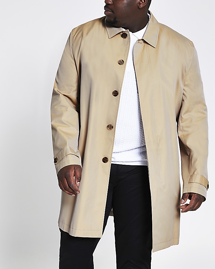 Big and Tall stone water resistant mac