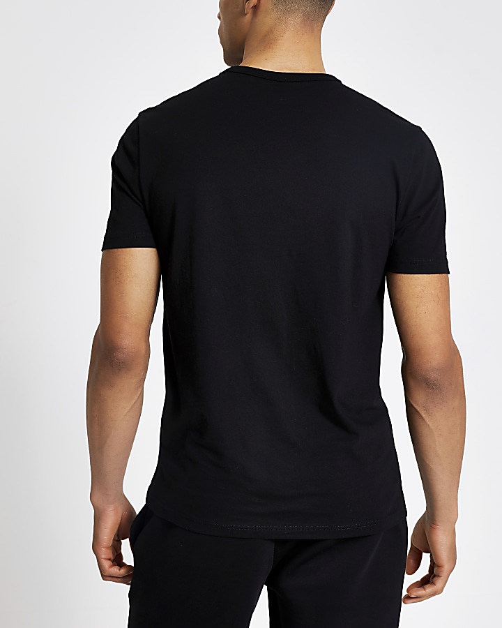 Prolific black slim fit short sleeve T-shirt