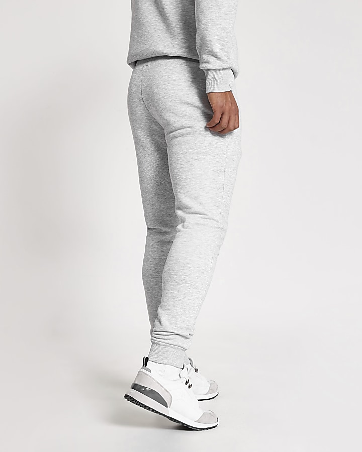 Prolific grey muscle fit joggers