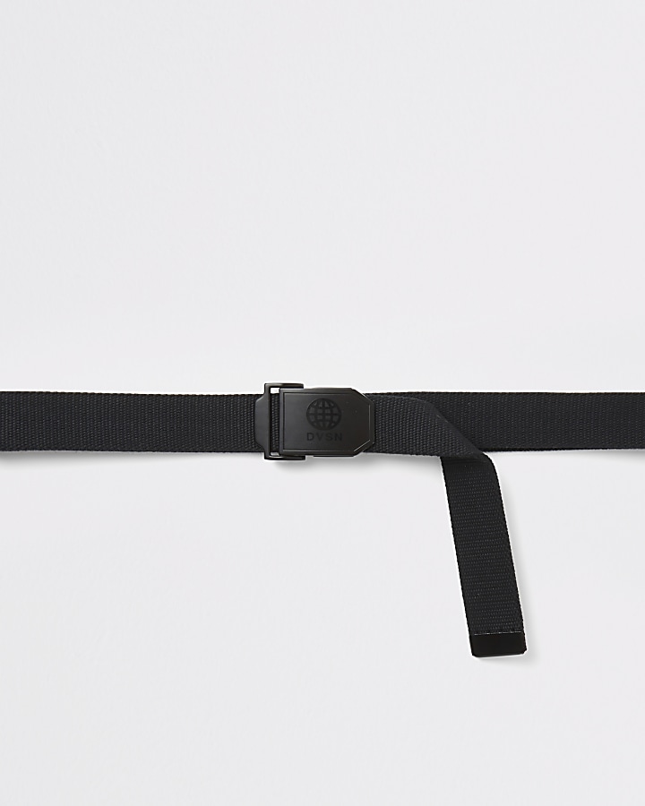 DVSN black plate buckle belt