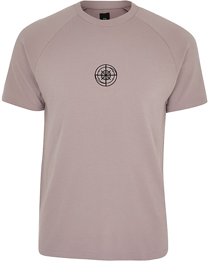 Concept stone compass slim fit T-shirt