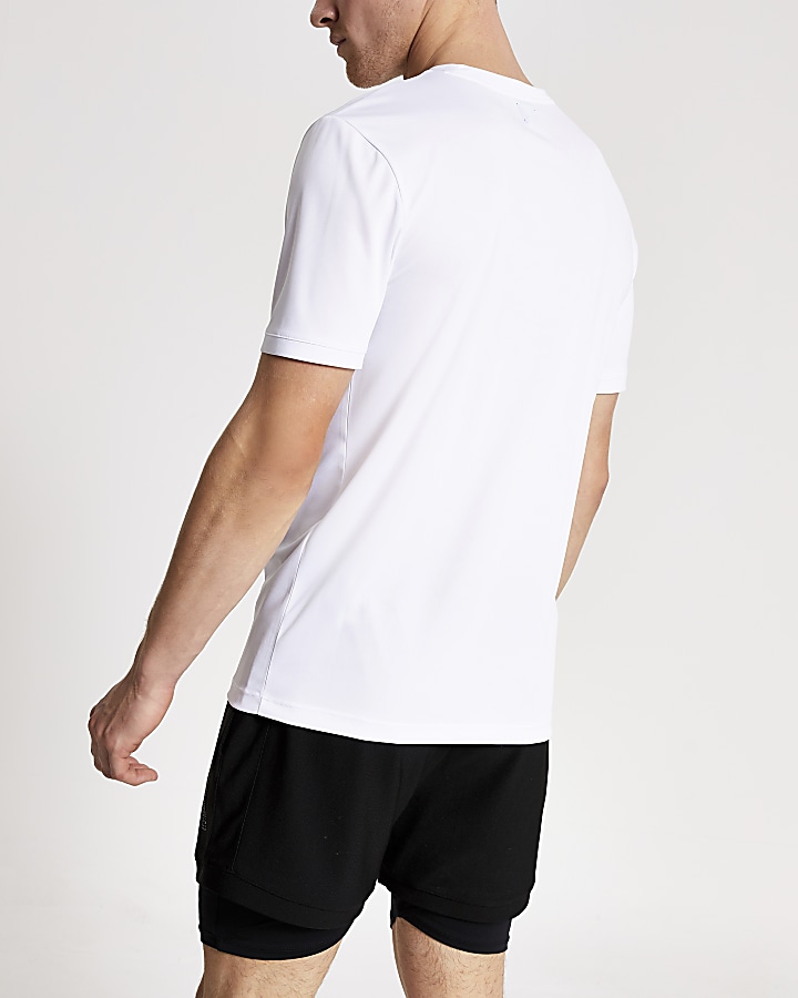 Concept white slim fit Active T-shirt